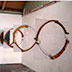 XI/14-18, 84 x 84 cm, 1998, Acryl, Pigmente, Kreide, Grafit, Styrodur, Acrylglas